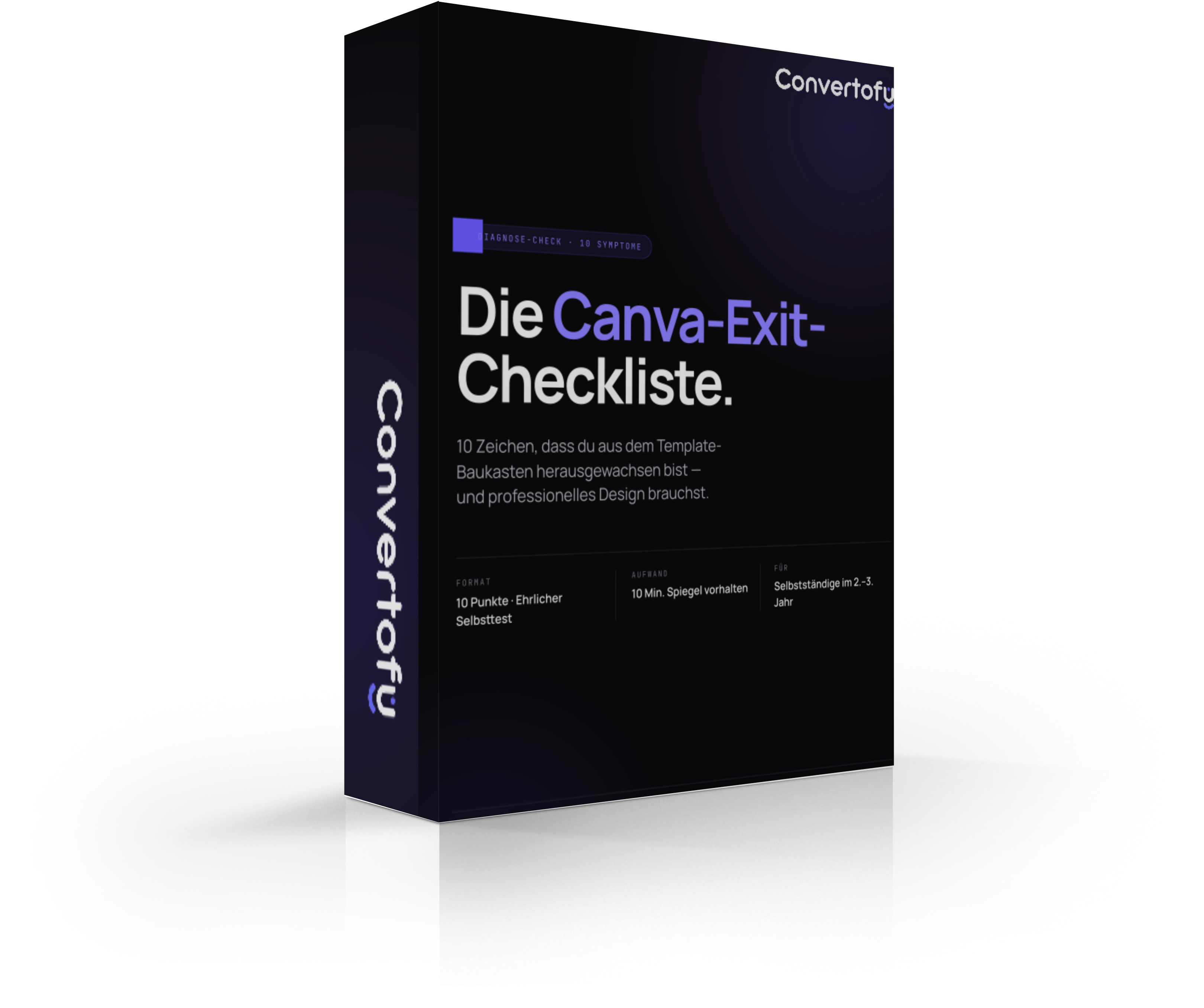 Die Canva-Exit-Checkliste – Convertofy